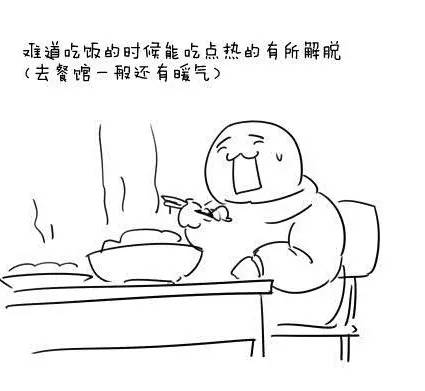 没有暖气不去