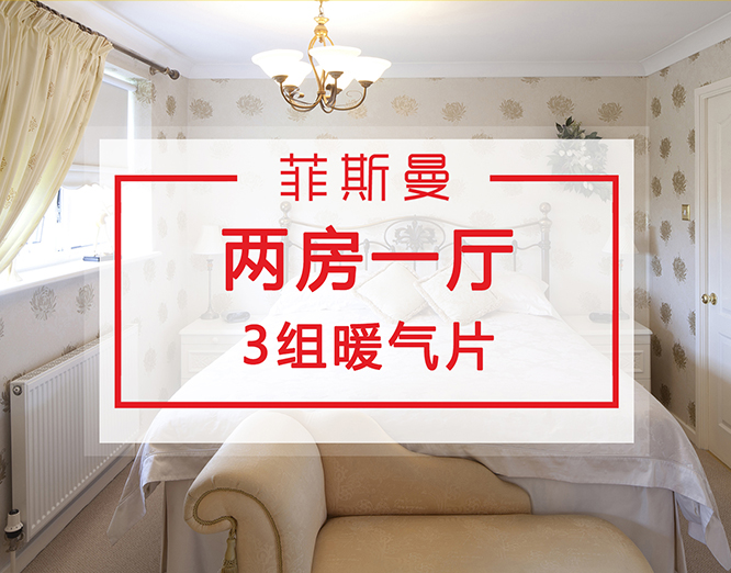 两房一厅暖气片安装